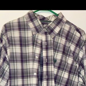 Cinch long sleeve button up